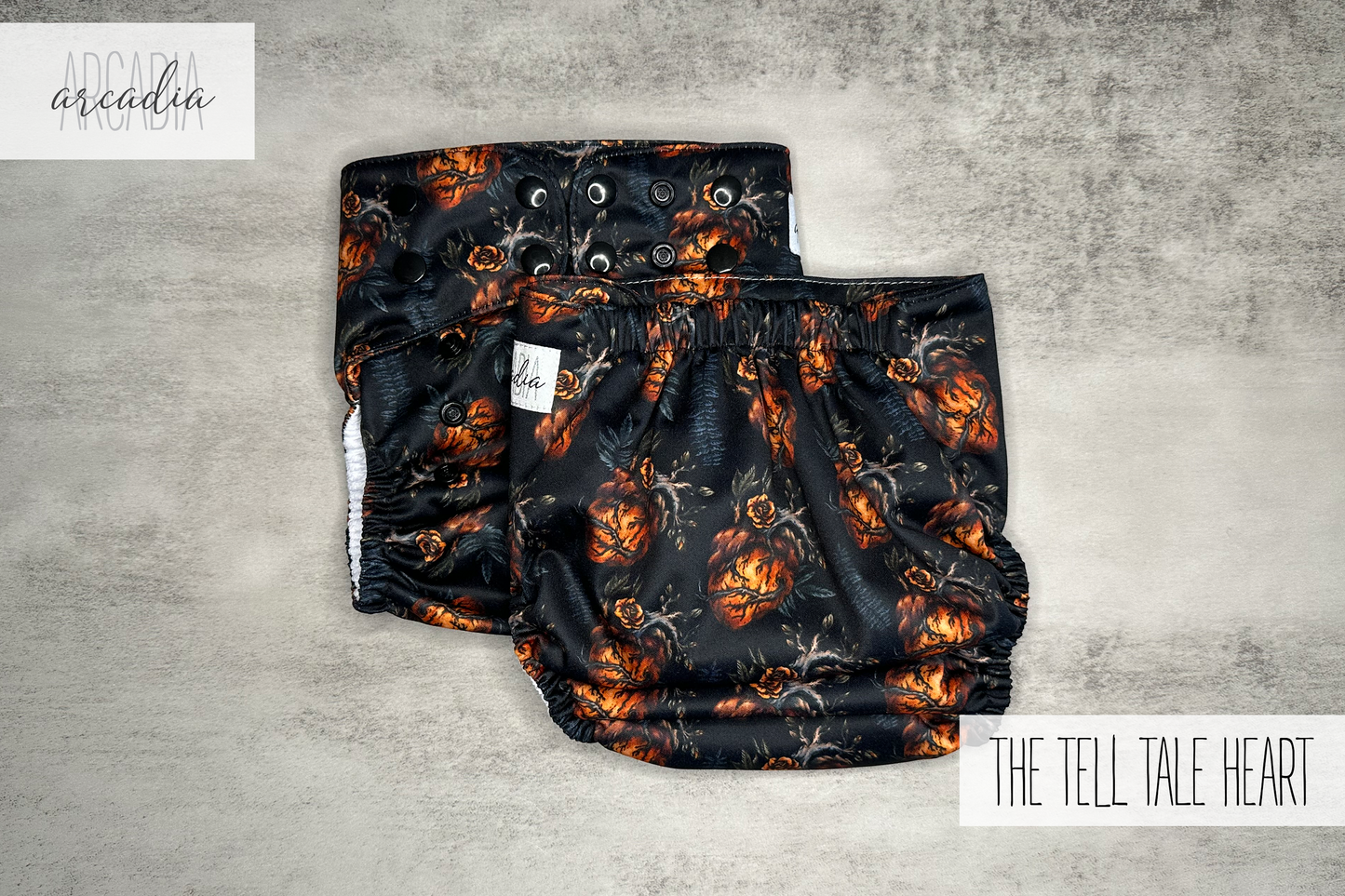The Tell Tale Heart Pocket Diaper