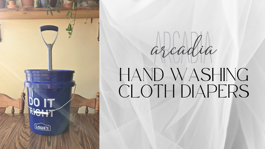How to Hand Wash Cloth Diapers Using the Bucket and Plunger Method