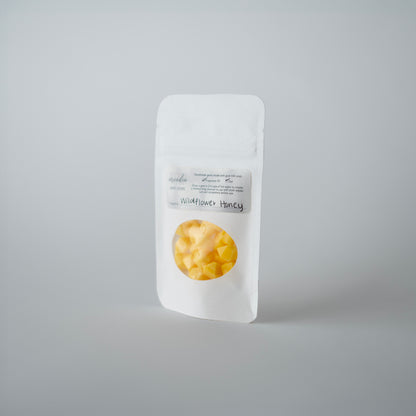a photo of a packet of cloth wipe gems standing up on a plain white background