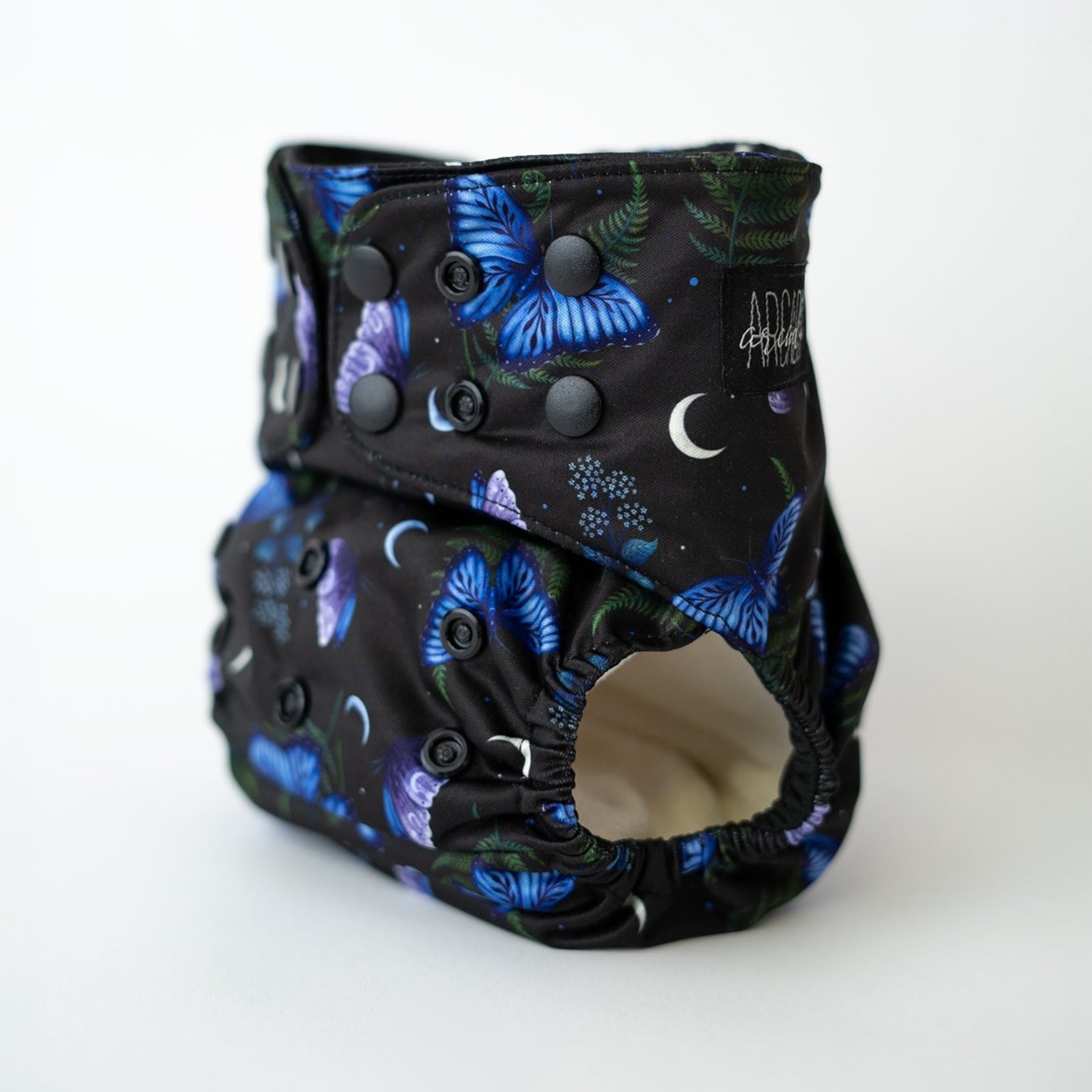 Noelle (Black Out) Pocket Diaper