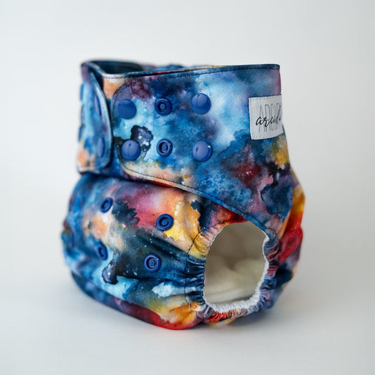 Color Wash Pocket Diaper