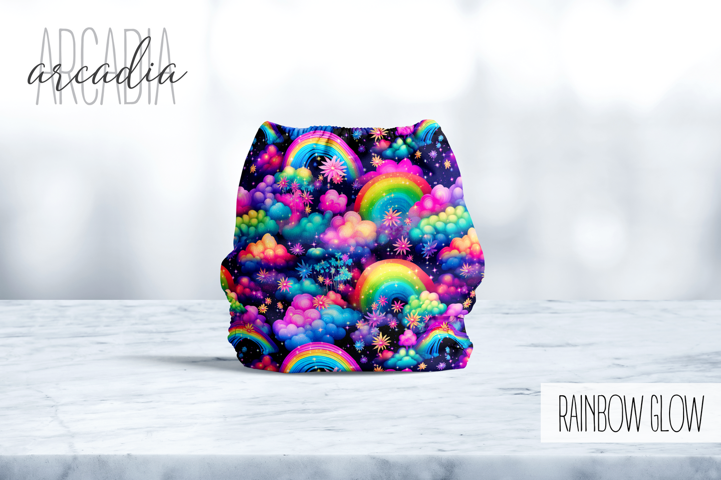 Rainbow Glow Pocket Diaper