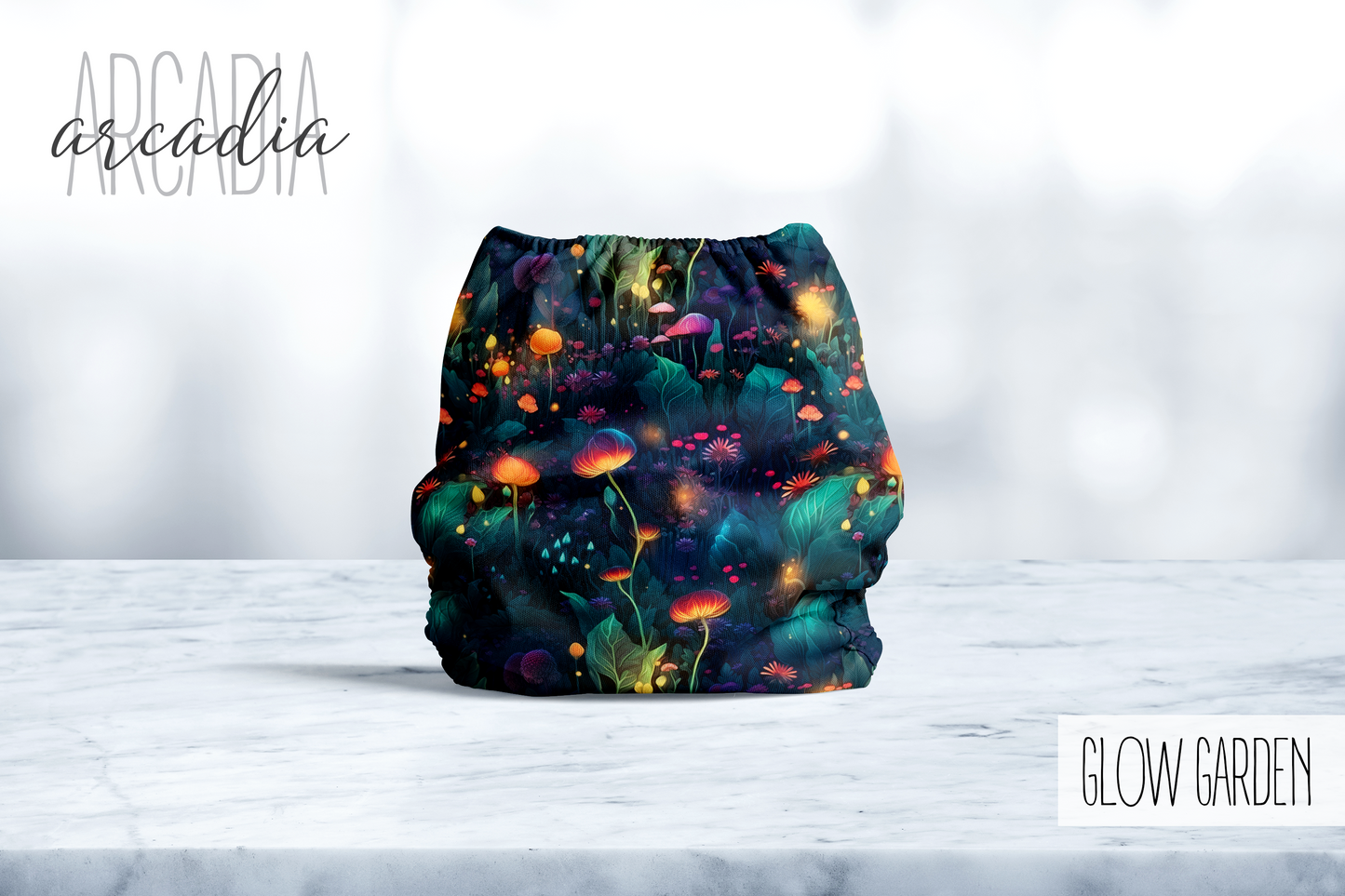 Glow Garden Pocket Diaper