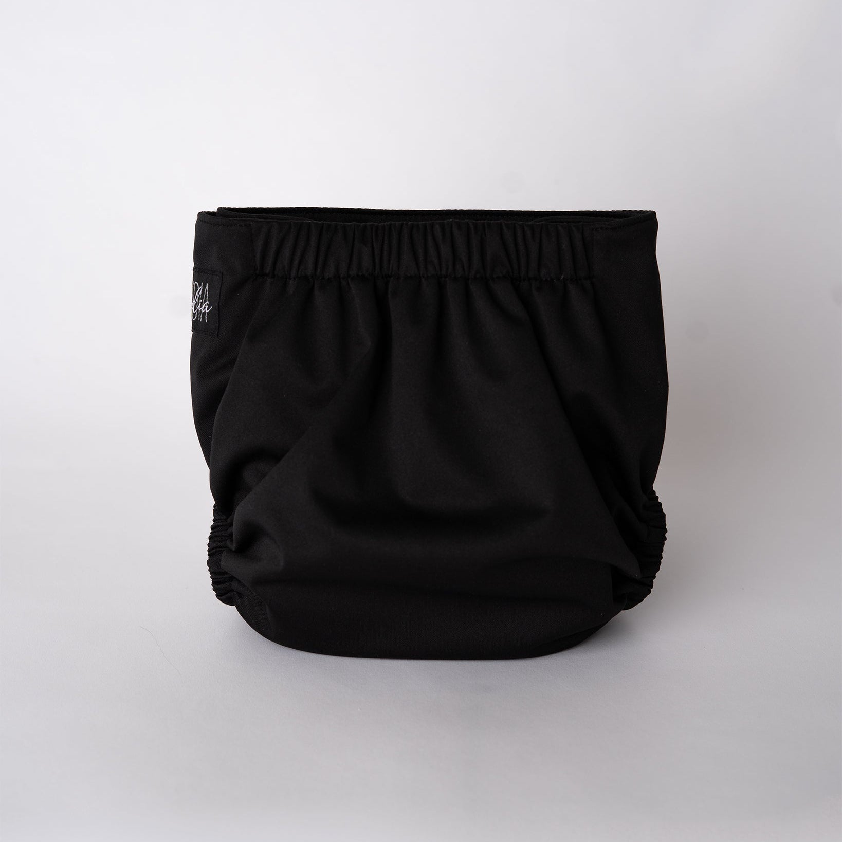 Onyx (Solid Black, All Black) Pocket Cloth Diaper V2 – Arcadia's