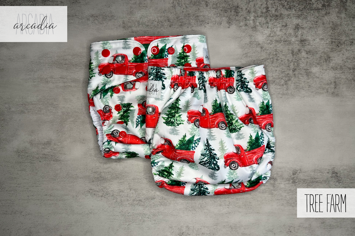 Tree Farm Pocket Diaper